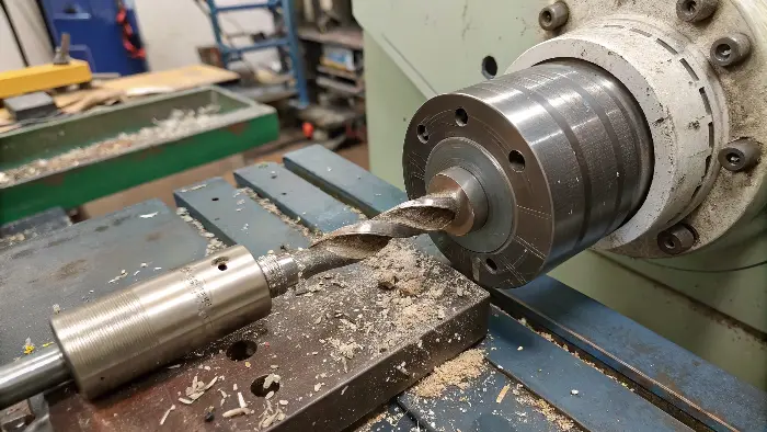 Comparison of a new and a worn cutting tool insert