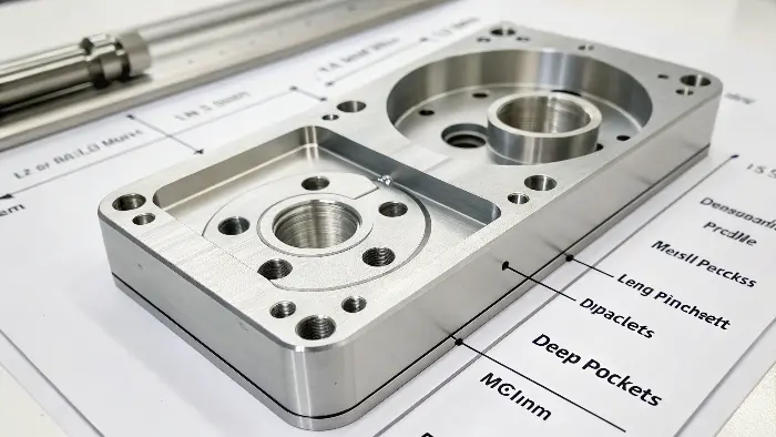 CNC Machining Deep Pockets and Holes