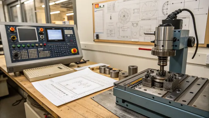 A person holding a CNC machining certificate