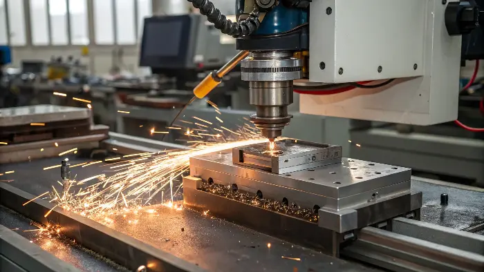 A screen showing G-code for a CNC machine