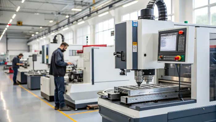 High-performance CNC machining center