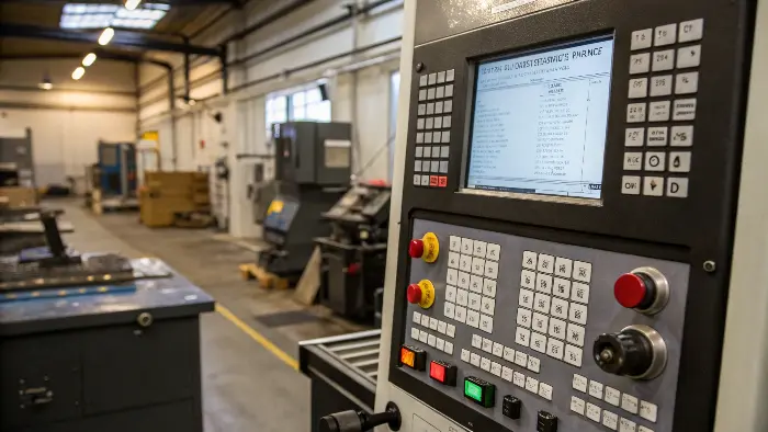 CNC Control Panel with MDI Mode
