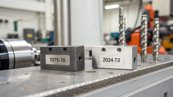 CNC machined high-strength aluminum part for aerospace