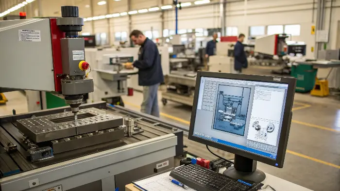 CNC machine versus CAD/CAM software interface