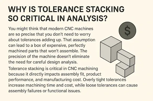 An assembled product with arrows indicating clearance and interference points.