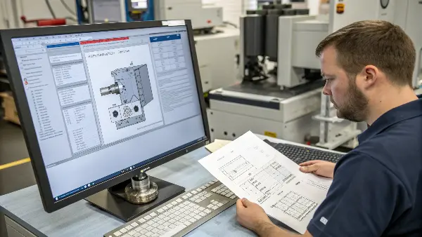 A computer screen showing the icons for STEP and PDF files side-by-side.