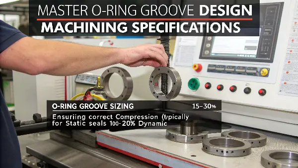 O-ring groove design diagram