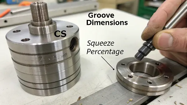Table of O-ring groove dimensions