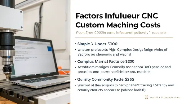 A CNC machine cutting a metal block with sparks flying