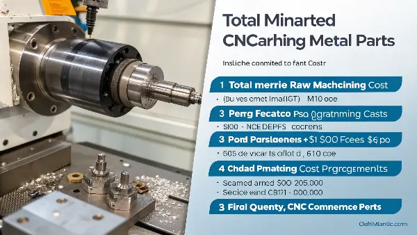 A collection of complex CNC machined metal parts