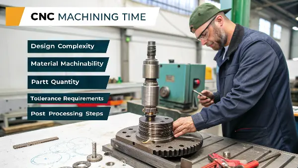 A complex machined part next to a simpler one, illustrating design complexity