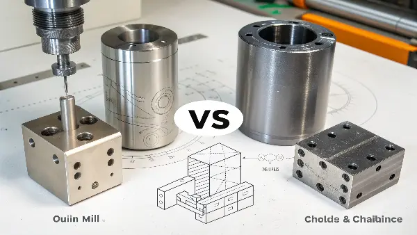 a complex part that requires both turning and milling operations