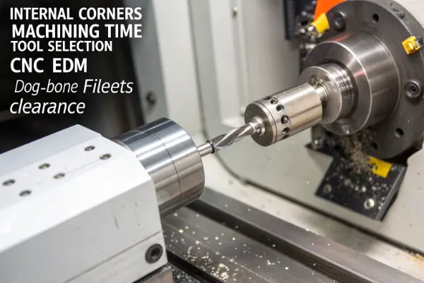 Internal corner radius and dog-bone fillets