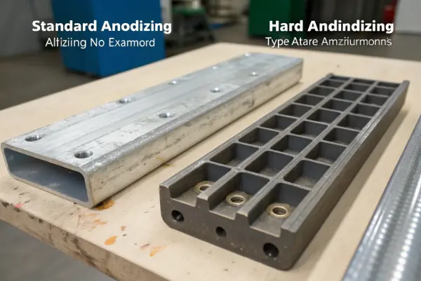 Hard Anodizing Type III Aluminum Parts