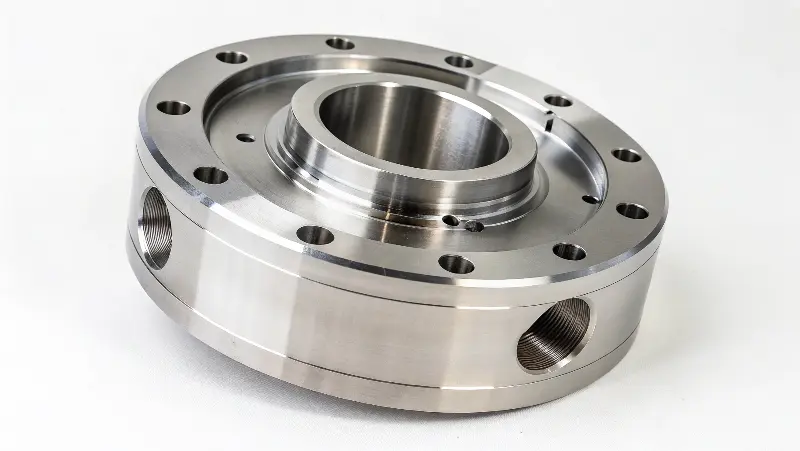 Large H13 tool steel mold component for CNC machining