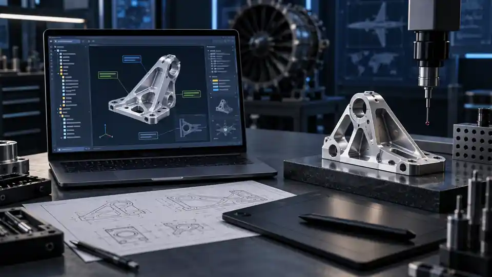 Precision CNC sourcing review for product manufacturing information and semantic GD&T